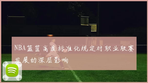 NBA篮筐高度标准化规定对职业联赛发展的深层影响